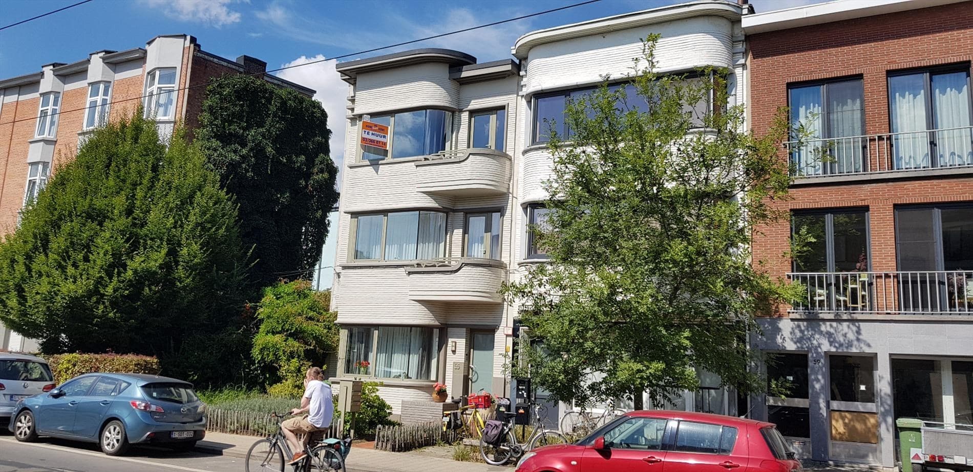 Appartement met 2 slkp en super ligging aan te Boelaerpark